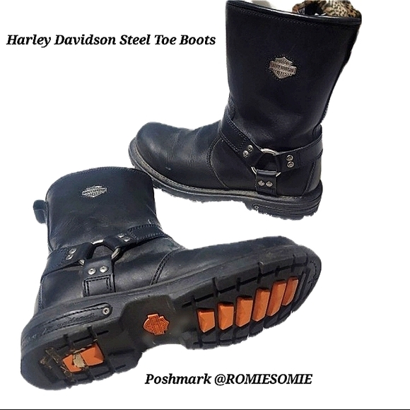 Harley-Davidson Other - Harley Davidson Steel Toe Boots. Excellent condition.  Size 9